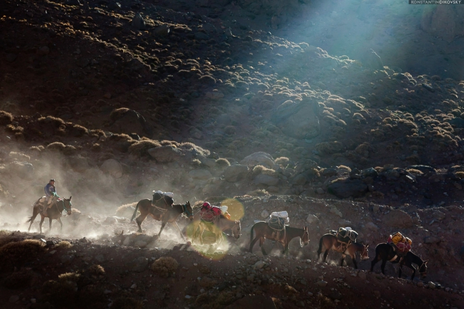 Аконкагуа с Северо-Запада. Краткий обзор (Альпинизм, аргентина)