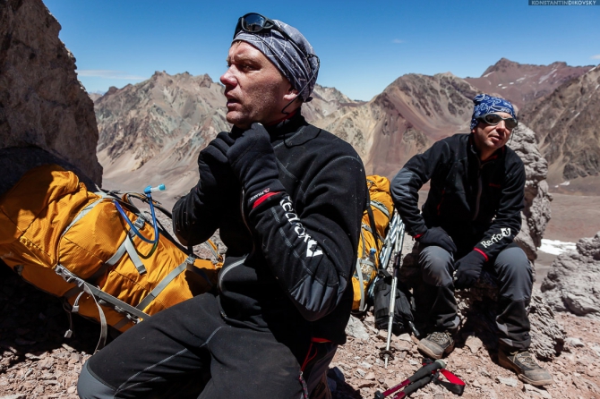 Аконкагуа с Северо-Запада. Краткий обзор (Альпинизм, аргентина)