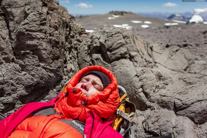 Аконкагуа с Северо-Запада. Краткий обзор (Альпинизм, аргентина)