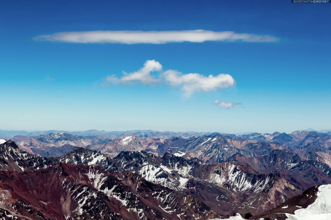 Аконкагуа с Северо-Запада. Краткий обзор (Альпинизм, аргентина)