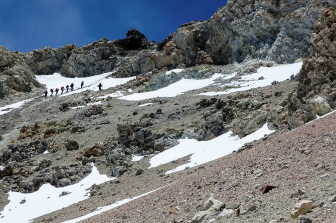 Аконкагуа с Северо-Запада. Краткий обзор (Альпинизм, аргентина)
