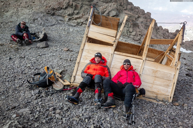 Аконкагуа с Северо-Запада. Краткий обзор (Альпинизм, аргентина)