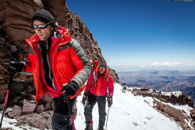 Аконкагуа с Северо-Запада. Краткий обзор (Альпинизм, аргентина)