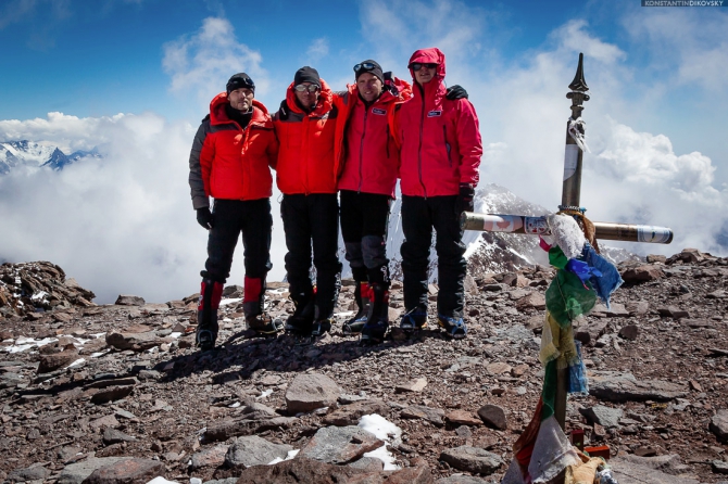 Аконкагуа с Северо-Запада. Краткий обзор (Альпинизм, аргентина)