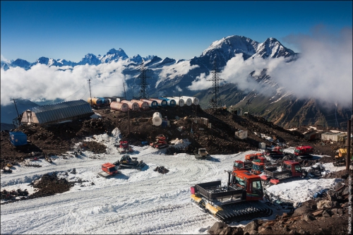 Эльбрус с юга (Альпинизм, фото)
