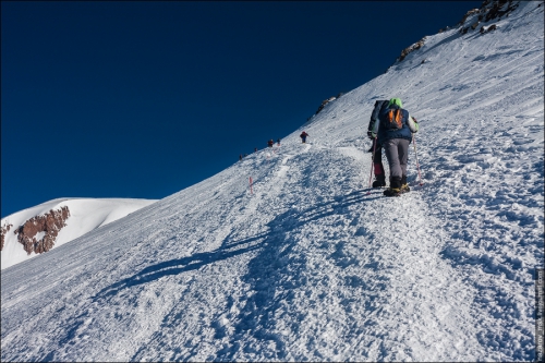 Эльбрус с юга (Альпинизм, фото)