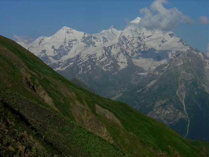 Тетнульд и Гестола. Две прекрасные сестры. Фотоальбом (Горный туризм, сванетия)