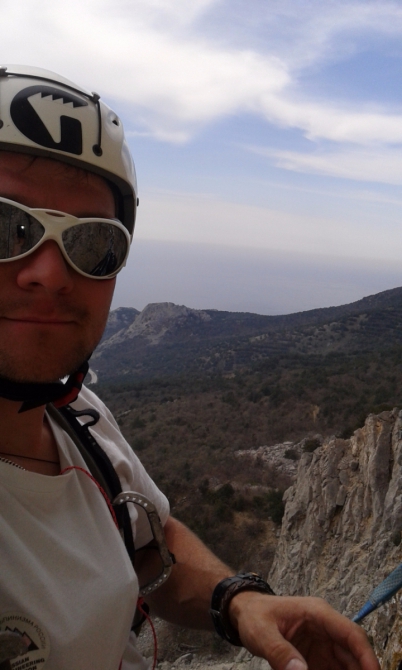 Крым, Куш-Кая, этап кубка России и описание 6-ки (Альпинизм)