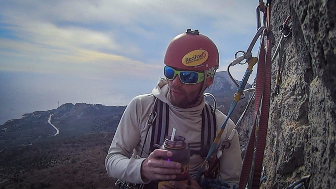 Крым, Куш-Кая, этап кубка России и описание 6-ки (Альпинизм)