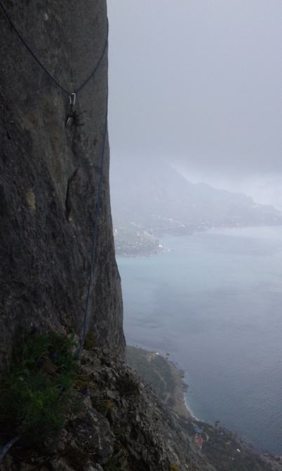 Крым, Куш-Кая, этап кубка России и описание 6-ки (Альпинизм)