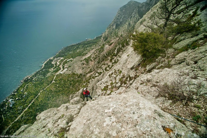Второй этап Кубка России по альпинизму. Скальный класс. Восхождения (Кубок России по альпинизму, крым)