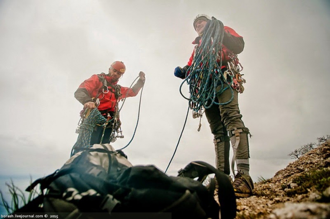 Второй этап Кубка России по альпинизму. Скальный класс. Восхождения (Кубок России по альпинизму, крым)