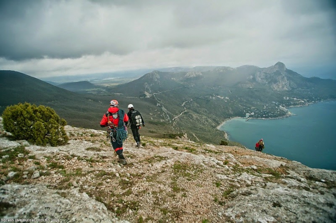 Второй этап Кубка России по альпинизму. Скальный класс. Восхождения (Кубок России по альпинизму, крым)