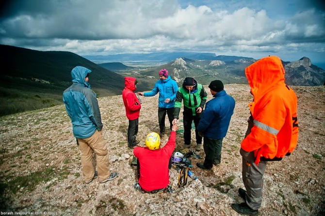 Второй этап Кубка России по альпинизму. Скальный класс. Восхождения (Кубок России по альпинизму, крым)