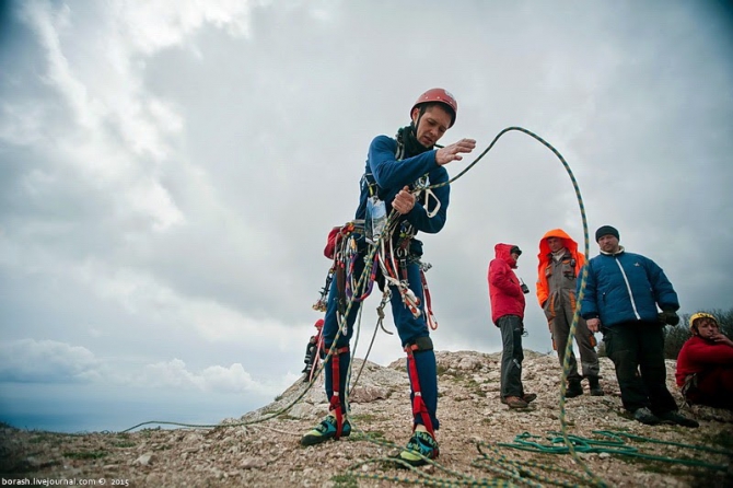 Второй этап Кубка России по альпинизму. Скальный класс. Восхождения (Кубок России по альпинизму, крым)