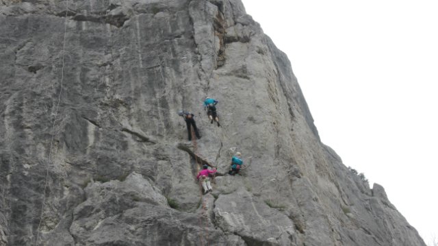 Севастополь.Ласпи. Бег по вертикали (Альпинизм)