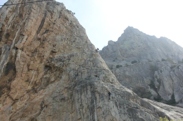 Севастополь.Ласпи. Бег по вертикали (Альпинизм)