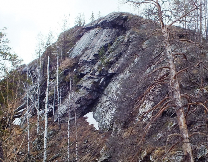 Скалы, г. Большой Камень, Верхний Уфалей (Скалолазание)