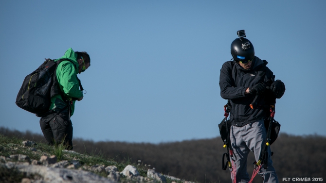 Весенний спидфлай в Крыму. Куш-Кая (Воздух, спидфлаинг, julbo, zamberlan, SwingParagliders)
