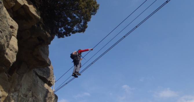 Виа феррата Баумес Коркадес (Барселона, маршруты, испания)