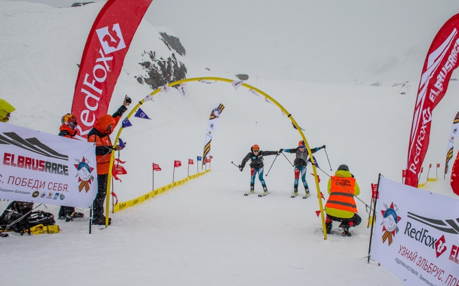 Фестиваль Red Fox Elbrus Race 2015. Командная гонка по ски-альпинизму (Ски-тур, эльбрус, ски-тур)