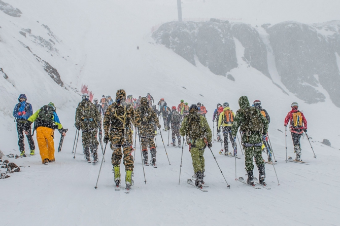 Фестиваль Red Fox Elbrus Race 2015. Командная гонка по ски-альпинизму (Ски-тур, эльбрус, ски-тур)