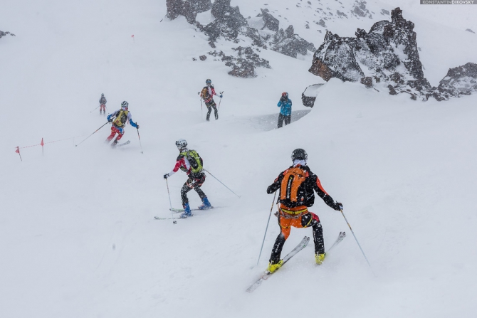 Фестиваль Red Fox Elbrus Race 2015. Командная гонка по ски-альпинизму (Ски-тур, эльбрус, ски-тур)