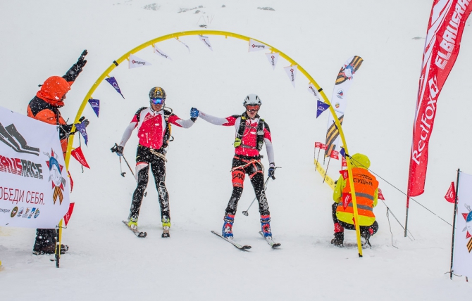 Фестиваль Red Fox Elbrus Race 2015. Командная гонка по ски-альпинизму (Ски-тур, эльбрус, ски-тур)