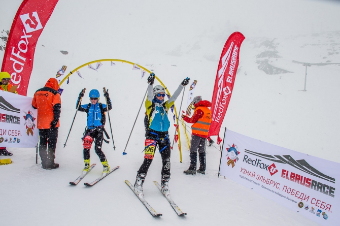 Фестиваль Red Fox Elbrus Race 2015. Командная гонка по ски-альпинизму (Ски-тур, эльбрус, ски-тур)