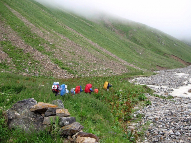 Чегем - Безенги (Горный туризм, Тютюргу, столбовой, Джорашты, дети, маи)