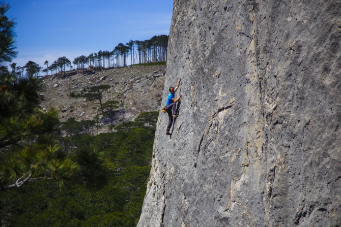 День победы над собой. (Скалолазание, крым, шаан-кая, мультипитч, соло, без страховки, фрисоло, нефедов, андрей нефедов, риск)