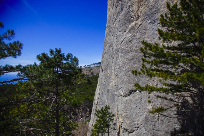 День победы над собой. (Скалолазание, крым, шаан-кая, мультипитч, соло, без страховки, фрисоло, нефедов, андрей нефедов, риск)