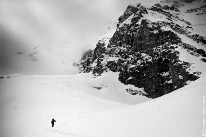 Экзамен на лыжного гида со сноубордом (Горные лыжи/Сноуборд, gore-tex, petzl, red fox, rmga, фар, школа горных гидов)
