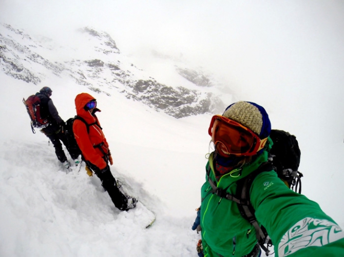 Экзамен на лыжного гида со сноубордом (Горные лыжи/Сноуборд, gore-tex, petzl, red fox, rmga, фар, школа горных гидов)