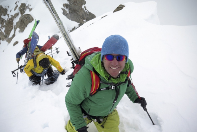 Экзамен на лыжного гида со сноубордом (Горные лыжи/Сноуборд, gore-tex, petzl, red fox, rmga, фар, школа горных гидов)