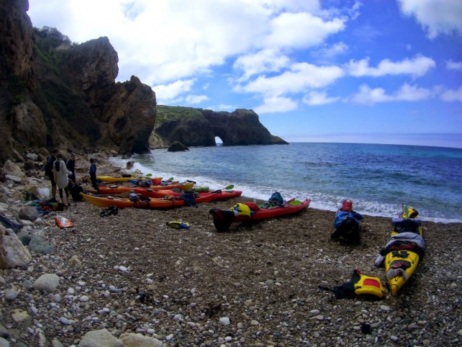 Водный поход на майские праздники в Крыму (Вода, каякинг, майские в Крыму, фиолент, Батилимаен, ласпи, водные походы)