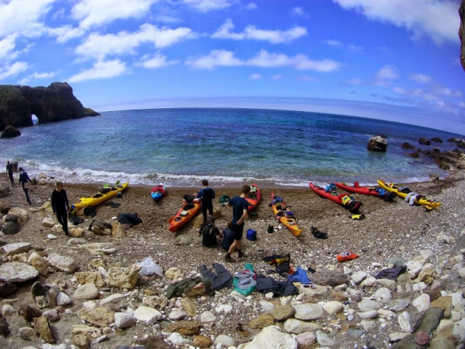 Водный поход на майские праздники в Крыму (Вода, каякинг, майские в Крыму, фиолент, Батилимаен, ласпи, водные походы)