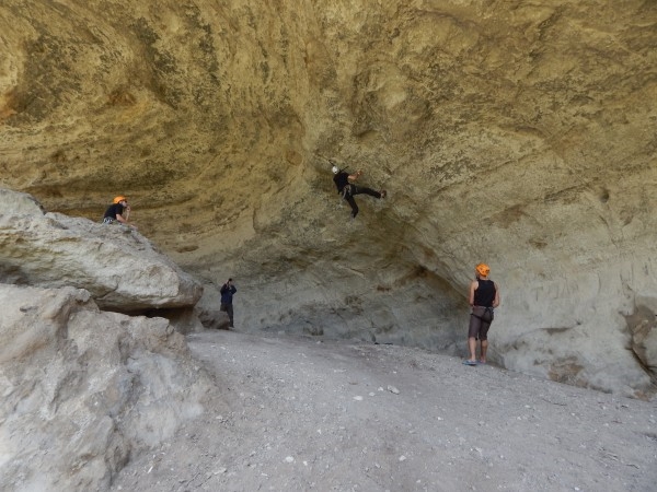 Стационарные оттяжки PETZL в Турецком Гроте в Бахчисарае! (Ледолазание/drytoolling)