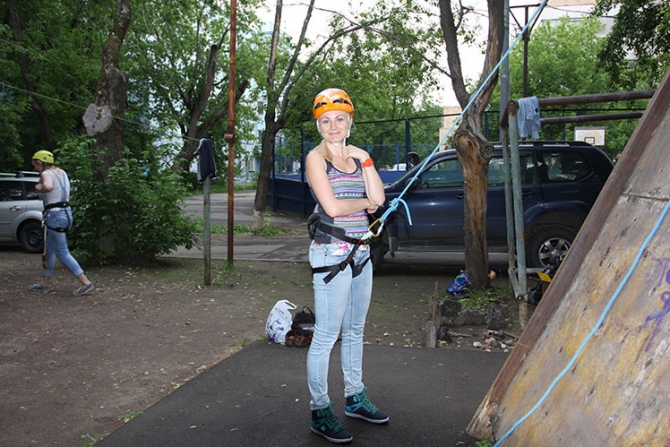 Горная Школа АльпИндустрии в Москве. Первое занятие состоялось! (Альпинизм, alpindustria, альпиндустрия, бесплатные занятия, бесплатное обучение, обучение, тренировки)