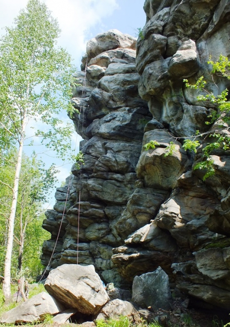 Скалы, Чертово городище, Б. Егусты. (Скалолазание)