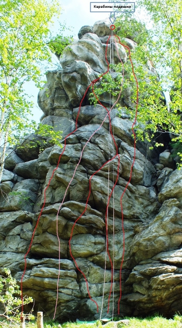 Скалы, Чертово городище, Б. Егусты. (Скалолазание)