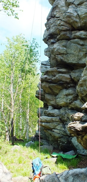 Скалы, Чертово городище, Б. Егусты. (Скалолазание)