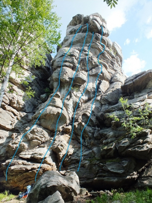 Скалы, Чертово городище, Б. Егусты. (Скалолазание)
