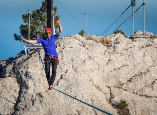Новые хайлайны в Крыму и Краснодарском крае (Воздух, слэклайн, горы, ай-петри, индюк, демерджи, slackline)