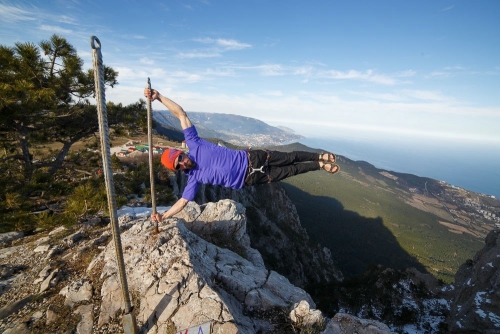 Новые хайлайны в Крыму и Краснодарском крае (Воздух, слэклайн, горы, ай-петри, индюк, демерджи, slackline)