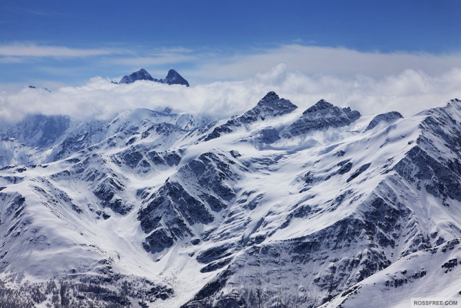 С Казбека на лыжах. (Бэккантри/Фрирайд, black diamond, fischer, freeride, marmot, ski-tour, snow sense, кавказ, ски-тур, спидглайд)