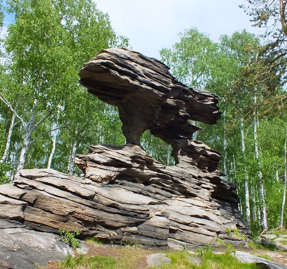 Скалы, Каменные ворота (Дракон), Слюдорудник, Кыштым. (Туризм)