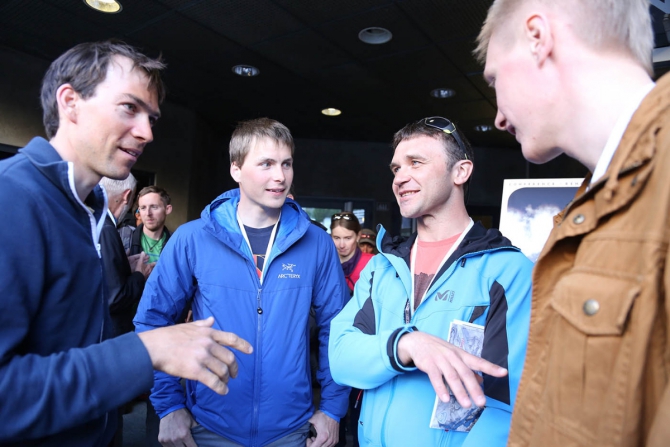 По следам Piolets d'Or. Александр Гуков и Алексей Лончинский (Альпинизм, события, горы, золотой ледоруб, экспедиции, награды, шамони, курмайор, крутые, восхождения 2014 года)