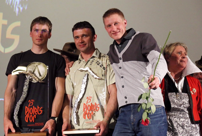 По следам Piolets d'Or. Александр Гуков и Алексей Лончинский (Альпинизм, события, горы, золотой ледоруб, экспедиции, награды, шамони, курмайор, крутые, восхождения 2014 года)