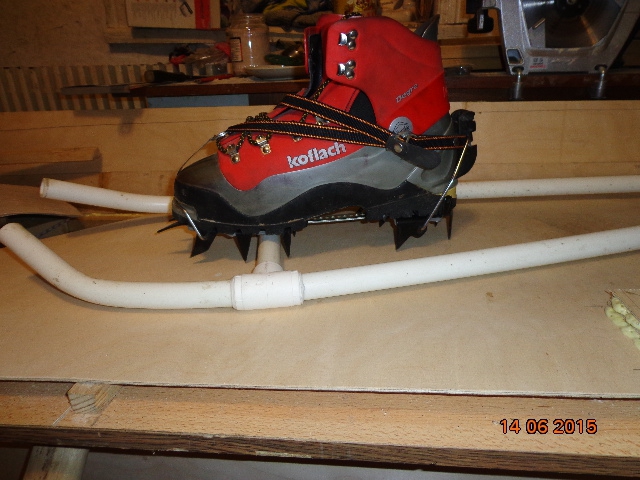 Сижу, ваяю снегоступы из сантехники... (Альпинизм, PVC снегоступы DIY)